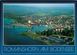 12631000 Romanshorn Bodensee Fliegeraufnahme Mit Hafen Romanshorn - Sonstige & Ohne Zuordnung