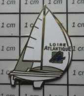 3617 Pin's Pins / Beau Et Rare / BATEAUX / VOILIER VOILE REGATE LOIRE ATLANTIQUE - Barcos