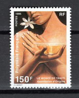 POLYNESIE  N°  476   NEUF SANS CHARNIERE COTE 4.20€    LE MONOI DE TAHITI - Neufs