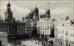 CPA Cádiz Andalusien, Rathaus Plaza Isabel II - Andere & Zonder Classificatie