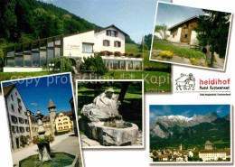 12627561 Maienfeld Hotel Restaurant Heidihof Brunnen Alpenpanorama Maienfeld - Other & Unclassified