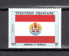 POLYNESIE  N°  237   NEUF SANS CHARNIERE COTE  0.70€     DRAPEAU - Unused Stamps