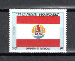 POLYNESIE  N°  237   NEUF SANS CHARNIERE COTE  0.70€     DRAPEAU - Neufs