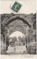 CPA DE CHAMPTOCEAUX  (MAINE ET LOIRE)  ARCHES DU VIEUX PONT (XVe SIÈCLE) - Champtoceaux