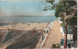 KO 6-(80) SAINT VALERY SUR SOMME - LA PLAGE - CARTE COULEURS  - 2 SCANS  - Saint Valery Sur Somme