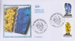 Enveloppe  FDC  1er  Jour   FRANCE    LES   MINERAUX    2016 - 2010-2019