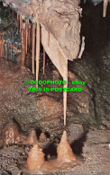 R540356 Stalactite And Stalagmite. Treak Cliff Cavern. Castleton. Lilywhite. Col - World