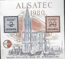 France Mnh ** CNEP Sheet Alsatec 1980 10 Euros - CNEP