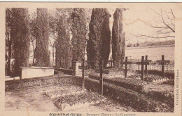 KO 10-(81) ABBAYE DE SAINT BENOIT D' EN CALCAT - DOURGNE - LE CIMETIERE - 2 SCANS - Dourgne