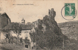 KO 10-(81) CHATEAU DE PENNE - 2 SCANS - Autres & Non Classés