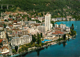 12623361 Montreux VD Lac Leman Casino Tour D Ivoire Hotel Eden Au Lac Et Les Qua - Andere & Zonder Classificatie