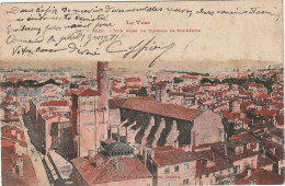 KO 12-(81) ALBI - VUE PRISE DU CLOCHER DE SAINTE CECILE - CARTE COLORISEE - 2 SCANS - Albi