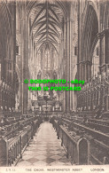 R540133 London. Westminster Abbey. The Choir. Samuels - Sonstige & Ohne Zuordnung