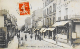 CPA. [75] > TOUT PARIS > N° 1229 Bis - (pas Vue) La Rue De La Roquette - (XIe Arrt.) - 1911 - Coll. F. Fleury - TBE - District 11