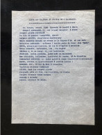 Tract Presse Clandestine Résistance Belge WWII WW2 'Liste Des Traîtres Au Service De L'Allemagne' Lt. Gilles, Avocat... - Documentos