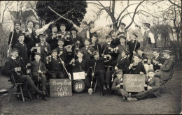 Studentika Photo CPA Wunstorf In Niedersachsen, Bergfest P. A. W. 1914, Liliputaner-Bund - Other & Unclassified
