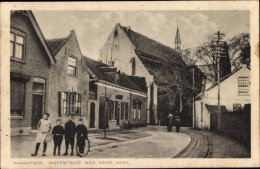 CPA Haamstede Zeeland Niederlande, Weststraat, Ned. Herv. Kerk - Other & Unclassified