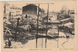 KO 15-(82) MONTAUBAN  - INONDATIONS DU MIDI 1930 - QUARTIER DE LA GARE - 2 SCANS - Inondazioni