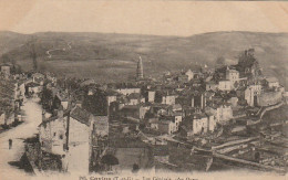 KO 15 -(82) CAYLUS - VUE GENERALE , COTE OUEST  - 2 SCANS - Caylus