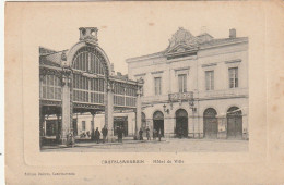 KO 15 -(82) CASTELSARRASIN - HOTEL DE VILLE - CASTELSARRASINOIS SOUS LA HALLE - 2 SCANS - Castelsarrasin