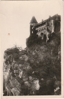 KO 16-(82) BRUNIQUEL - LE CHATEAU ET LE ROC DE ROLAND - 2 SCANS - Andere & Zonder Classificatie