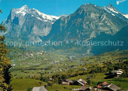 12620178 Grindelwald Wetterhorn Mettenberg Schreckhorn Grindelwald - Autres & Non Classés