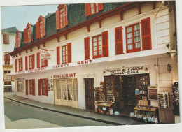 Hautes  Pyrénées : LOURDES :  Restaurant   Caubet - Bert  Rue  Basse - Lourdes