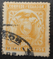 Ecuador 1897 (4) Coat Of Arms - Ecuador