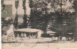 KO 17-(82) DONZAC -LA FONTAINE ET LE LAVOIR - VILLAGEOIS- 2 SCANS  - Autres & Non Classés