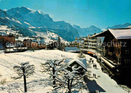 12615773 Wengen BE Mit Jungfrau Und Breithornkette Wengen - Autres & Non Classés