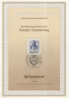 Germany Deutschland 1990-14 Adolph Diesterweg, Educator, Pedagogue, Philosopher, Canceled In Berlin - 1991-2000