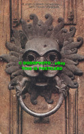 R540672 Durham Cathedral. Sanctuary Knocker. The Photochrom. Celesque Series - Monde