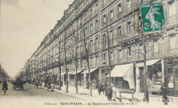 CPA. [75] > TOUT PARIS > N° 1054 Bis - Le Boulevard Voltaire - (XIe Arrt.) - 1912 - Coll. F. Fleury - TBE - Paris (11)