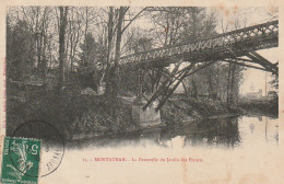 KO 19-(82) MONTAUBAN - LA PASSERELLE DU JARDIN DES PLANTES  - 2 SCANS - Montauban