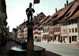 12614861 Diessenhofen Hauptstrasse Mit Brunnen Diessenhofen - Sonstige & Ohne Zuordnung