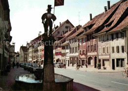 12614860 Diessenhofen Hauptstrasse Mit Brunnen Diessenhofen - Sonstige & Ohne Zuordnung