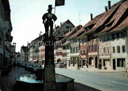 12614853 Diessenhofen Hauptstrasse Mit Brunnen Diessenhofen - Sonstige & Ohne Zuordnung