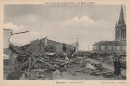 KO 20-(82) REYNIES - INONDATIONS DU MIDI 1930 - ASPECT GENERAL - DECOMBRES - 2 SCANS - Overstromingen