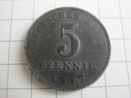 Germany 5 Pfennig 1917 A - 5 Pfennig
