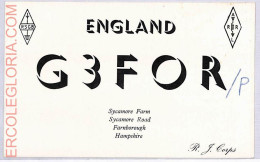 Ad9111 - GREAT BRITAIN - RADIO FREQUENCY CARD - 1950 - Radio