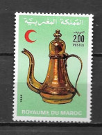 1986 - N° 1004 * MH -  - Morocco (1956-...)