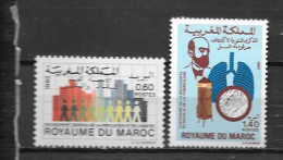 1982 - N° 928 + 929** MNH -  - Morocco (1956-...)
