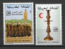 1982 - N° 925 + 926* MH -  - Morocco (1956-...)