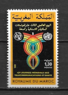 1981 - N° 886* MH -  - Morocco (1956-...)