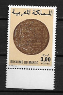 1980 - N° 854 C** MNH - Monnaies Anciennes - Maroc (1956-...)