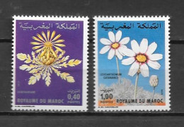 1979 - N° 837 à 838 * MH - Fleur - Marokko (1956-...)