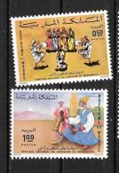 1973 - N° 680 à 681** MNH - Festival De Folkloreà Marakech - Marruecos (1956-...)