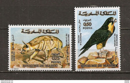 1973 - N° 689 à 690** MNH - Protection De La Nature - Marruecos (1956-...)