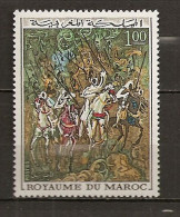 1970 - N° 597* MH - Peinture Marocaine - Maroc (1956-...)