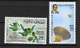 1970 - N° 604 à 605* MH - Recensement - 17 Ans De La Révolution - Marruecos (1956-...)